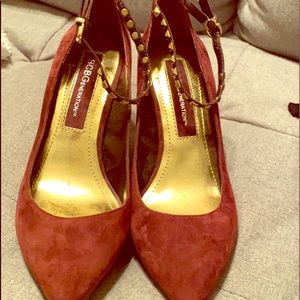 BCBG Studded Pumps